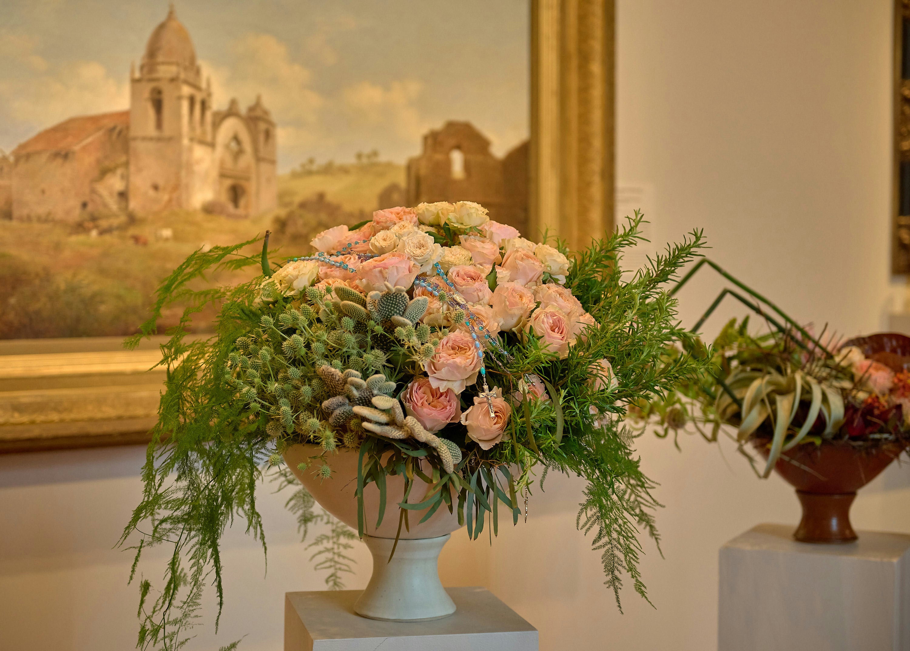 Bouquet in de Young gallery